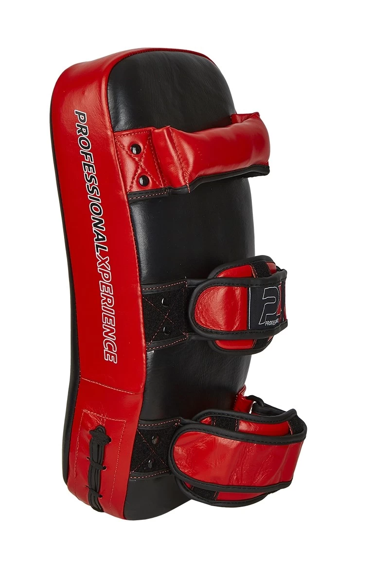 PHOENIX PX Thai Pad, Echtleder, Paarweise, Schwarz-rot. Muay Thai Pratzen 2 PHOENIX PX Thai Pad, Echtleder, Paarweise, Schwarz-rot. Muay Thai Pratzen - Image 2