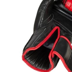 PHOENIX PX Boxhandschuhe Schwarz-rot Leder -Kampfsportausrüstung 100 BGX50 PX Boxing Gloves black red leather 8oz 5 1280x1280
