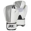 PHOENIX PX Boxhandschuhe SPARRING, PU Weiß-schwarz