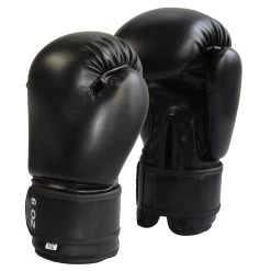 PHOENIX Junior Boxhandschuhe Kunstleder Schwarz