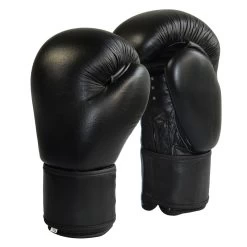 PHOENIX Boxhandschuhe Top-Modell Schwarz Echtleder -Kampfsportausrüstung 100 BH50 Boxhandschuhe Top Modell schwarz Echtleder 8 oz 1 1280x1280