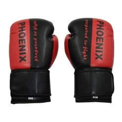 PHOENIX PX Boxhandschuh "Prepared To Fight" PU S/R -Kampfsportausrüstung 100 BHV01 PX Boxing Glove Prepared to Fight PU br 2oz 5 1280x1280