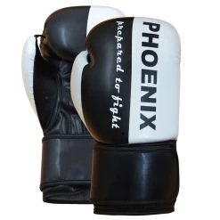 PHOENIX PX Boxhandschuh "Prepared To Fight" PU S/w -Kampfsportausrüstung 100 BHZ PX Boxhandschuh Prepared to Fight PU sw 1 1280x1280