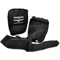 PHOENIX Neopren/Gel Handbandage 190 Cm Schwarz -Kampfsportausrüstung 100 BN NeoprenGel Handbandage 190 cm schwarz 2 1280x1280