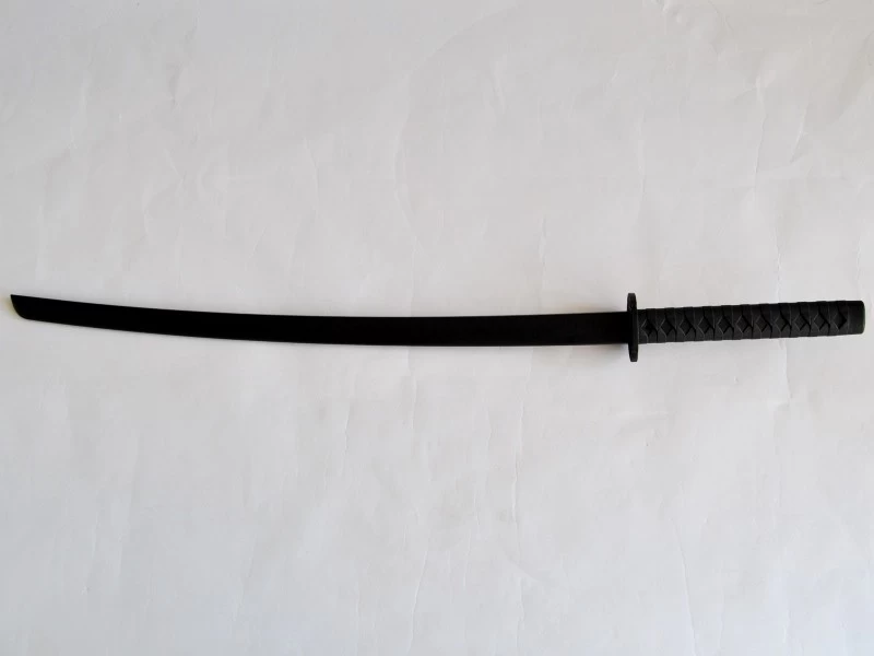PHOENIX Bokken-Katana Schwarz Aus TPR-Kunststoff 100 Cm 1 PHOENIX Bokken-Katana Schwarz Aus TPR-Kunststoff 100 Cm