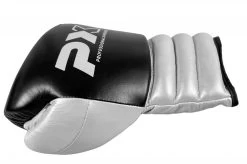 PHOENIX PX Wettkampf Boxhandschuhe Leder Schwarz-silber -Kampfsportausrüstung 100 BWS10 PX Wettkampf Boxhandschuhe Leder schwarz silber 10oz 3 1280x1280