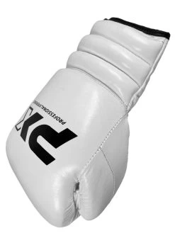 PHOENIX PX WETTKAMPF BOXHANDSCHUHE LEDER WEISS -Kampfsportausrüstung 100 BWW16 PX Wettkampf Boxhandschuhe Leder weiss 16oz 3 1280x1280