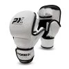 PHOENIX PX MMA Handschutz Leder Weiß