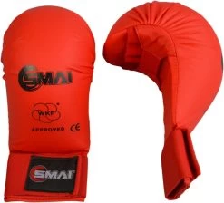 SMAI WKF- Kar-Handschutz O. Daumen Rot -Kampfsportausrüstung 100 FKR SMAI WKF Kar Handschutz o Daumen rot 1ZKpOZbrXUYdO4 1280x1280