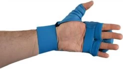 SMAI WKF- Kar-Handschutz M. Daumen Blau -Kampfsportausrüstung 100 FLB SMAI WKF Kar Handschutz m Daumen blau 3 1280x1280