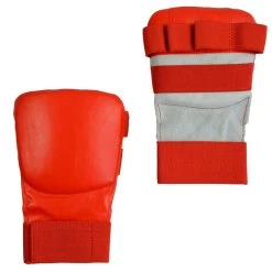 PHOENIX Faustschützer Hand-Mitt Echtleder Rot -Kampfsportausrüstung 100 FTS Faustschuetzer Hand Mitt Echtleder rot Gr S 1 1280x1280