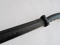 PHOENIX Kung Fu Säbel (DAO) TPR Kunststoff Schwarz Ca 85cm