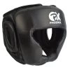 PX PHOENIX Kopfschutz Kunstleder Schwarz