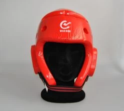 WACOKU WTF-Kopfschutz Rot -Kampfsportausrüstung 100 KXR WACOKU WTF Kopfschutz rot 2 1280x1280