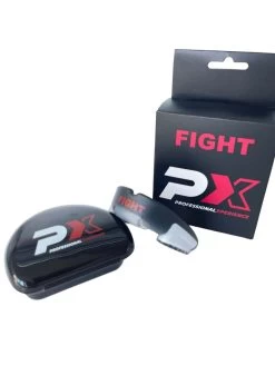 PHOENIX PX Zahnschutz FIGHT Schwarz Inkl. Box