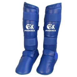 PHOENIX Karate Kumite Schienbein-Spannschutz Blau -Kampfsportausrüstung 100 SABL Karate Kumite Schienbein Spannschutz blau Gr L 1 1280x1280
