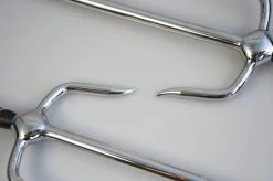 PHOENIX Paar Sai-Gabeln Verchromt Ca 48.5 Cm