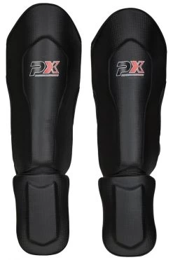PHOENIX PX Schienbein-Spannschutz FIGHT PRO Schwarz -Kampfsportausrüstung 100 SLP PX Schienbein Spannschutz FIGHT PRO schwarz 2 1280x1280