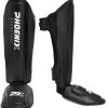 PHOENIX PX LEGACY Schienbeinspann SchÃ¼tzer, PU, Schwarz