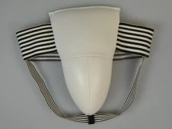 PHOENIX PU Herren-Tiefschutz Weiß -Kampfsportausrüstung 100 TS61 PU Herren Tiefschutz weiss Gr S 3 1280x1280