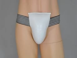 PHOENIX PU Herren-Tiefschutz Weiß -Kampfsportausrüstung 100 TS62 PU Herren Tiefschutz weiss Gr M 1 1280x1280