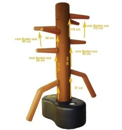 PHOENIX Wing Chun Dummy Aus Kunststoff