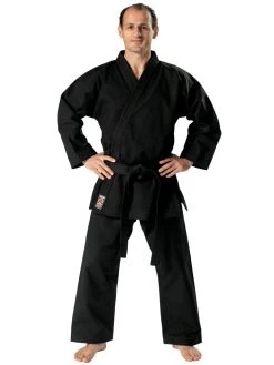 Kwon Karateanzug Traditional Schwarz 12 Oz