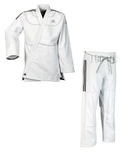 Adidas Adidas BJJ Anzug Contest 2.0 Weiß JJ430