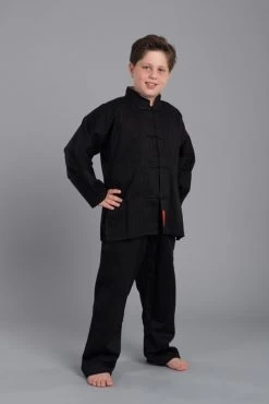 PHOENIX Shaolin II Kung Fu Black -Kampfsportausrüstung 501 150 Shaolin II Kung Fu Black Groesse 150 1 1280x1280