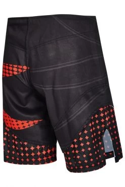 PHOENIX PX MMA Shorts Schwarz-rot, Stretch -Kampfsportausrüstung 614 PX MMA Shorts schwarz rot Stretch 2 1280x1280