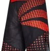PHOENIX PX MMA Shorts Schwarz-rot, Stretch