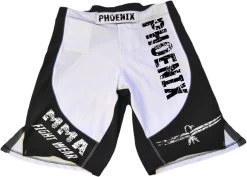 PHOENIX MMA Shorts Schw-weiß-grau, Stretch 9 PHOENIX MMA Shorts Schw-weiß-grau, Stretch -Kampfsportausrüstung 619 S PHOENIX MMA Shorts schw weiss grau Stretch Gr S 1 1280x1280