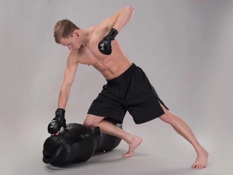 PHOENIX MMA Shorts Weit Schwarz 6 PHOENIX MMA Shorts Weit Schwarz - Image 6