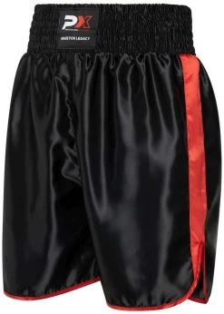 PHOENIX PX LEGACY Boxing Shorts Schwarz-rot