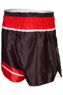 PHOENIX Thai Shorts, "FIGHTER" Schw-rot -Kampfsportausrüstung 725 PHOENIX Thai Shorts FIGHTER schw rot 2 1280x1280