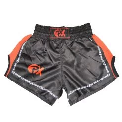 PHOENIX PX Thai Shorts "Dynamic", Mesh, Schwarz-rot -Kampfsportausrüstung 770 PX Thai Shorts Dynamic Mesh schwarz rot 3 1280x1280