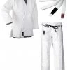 BJJ Starter Gi "Fortaleza" + BJJ Gürtel Weiß