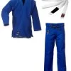 Ju Sports BJJ Starter Gi Fortaleza + BJJ Gürtel Blau