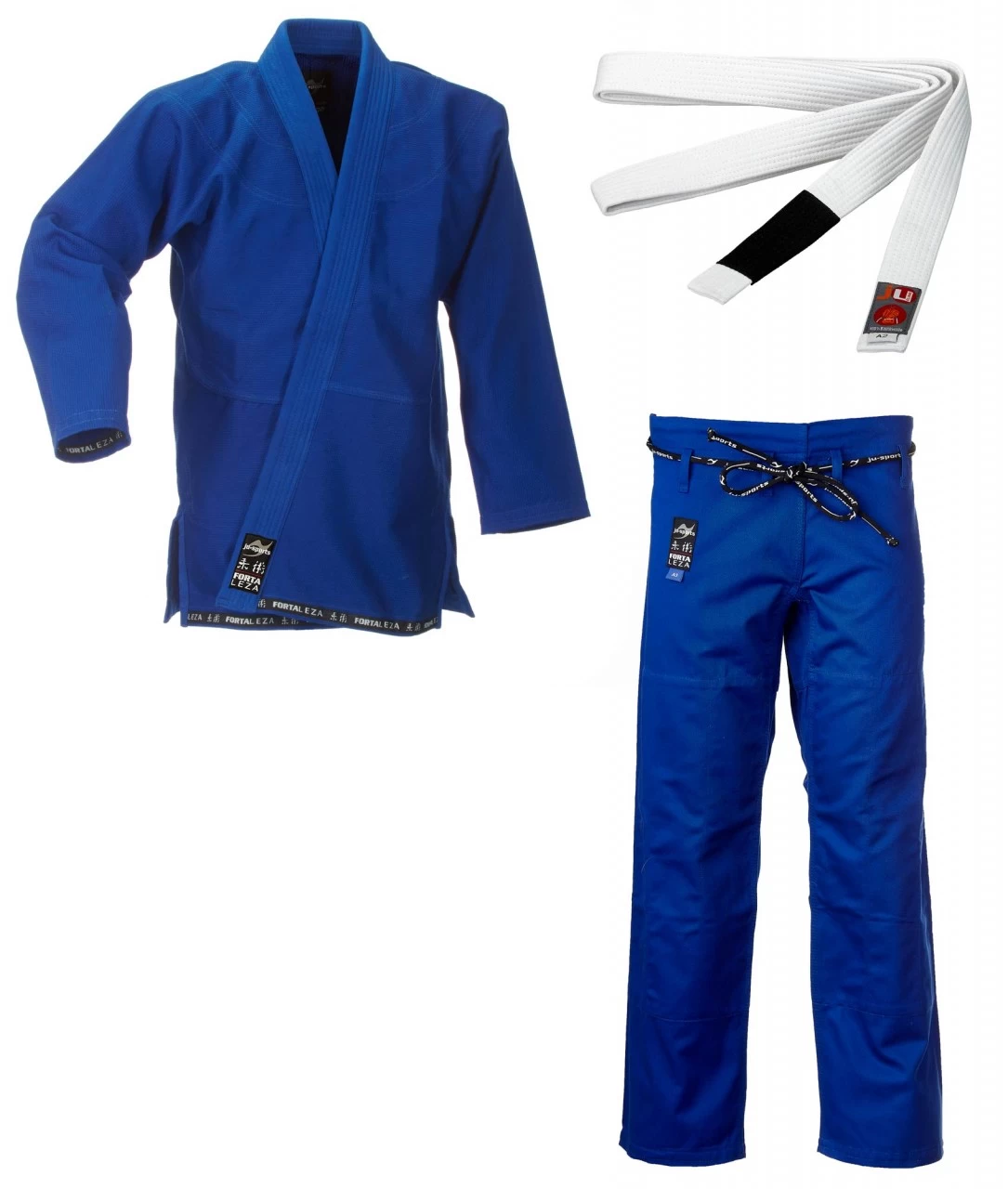 Ju Sports BJJ Starter Gi Fortaleza + BJJ Gürtel Blau 1 Ju Sports BJJ Starter Gi Fortaleza + BJJ Gürtel Blau
