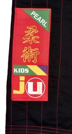 Ju Sports BJJ Anzug Kids, Schwarz -Kampfsportausrüstung 9248000 BJJ Gi Kids schwarz d4 1280x1280