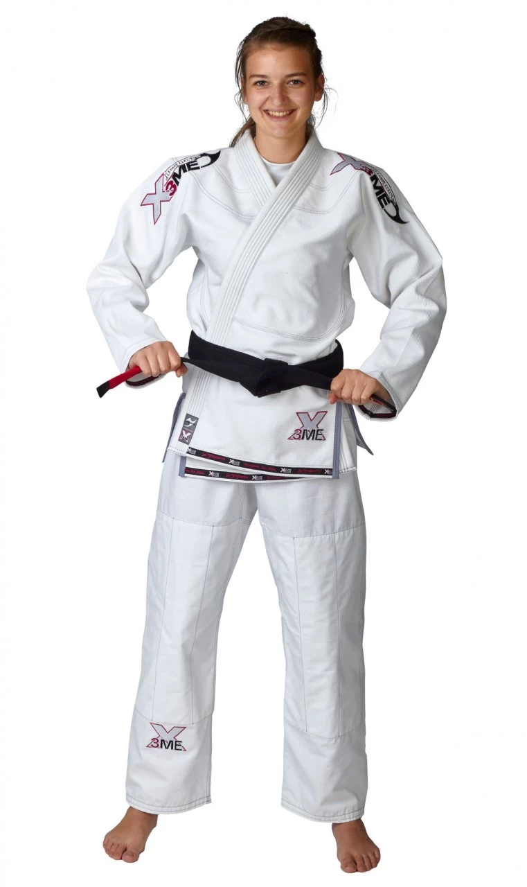 Ju Sports Amazona BJJ-Gi EXTREME 2.0 White/pink 2 Ju Sports Amazona BJJ-Gi EXTREME 2.0 White/pink - Image 2