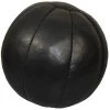 PHOENIX Medizinball Echtleder 5Kg Schwarz, D=30cm