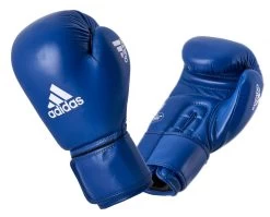 Adidas AIBA Boxing Gloves Blau