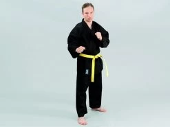 PHOENIX Challenge Karate Anzug Schwarz 11 PHOENIX Challenge Karate Anzug Schwarz -Kampfsportausrüstung BES 160 BASIC EDITION Karate schwarz Gr 160 1 1280x1280