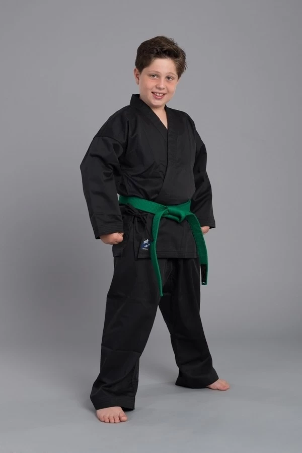 PHOENIX Challenge Karate Anzug Schwarz 2 PHOENIX Challenge Karate Anzug Schwarz - Image 2