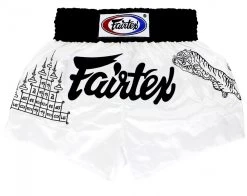 FAIRTEX Thai Shorts Weiss BS0637