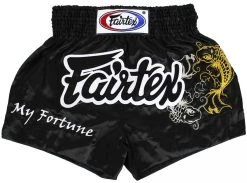 FAIRTEX Thai Shorts Schwarz BS0639