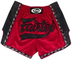 FAIRTEX Thai Shorts Rot-schwarz BS1703