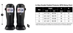 Fairtex SP3 Schienbein-Spannschutz Schwarz -Kampfsportausrüstung FTSP3B Fairtex SP3 Shin instep black 5 1280x1280