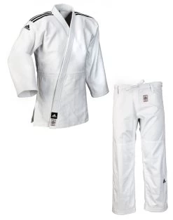 PHOENIX ADIDAS "CHAMPION II" IJF Judogi Weiß -Kampfsportausrüstung JIJF 170 ADIDAS CHAMPION II IJF Judogi weiss 170 1 1280x1280